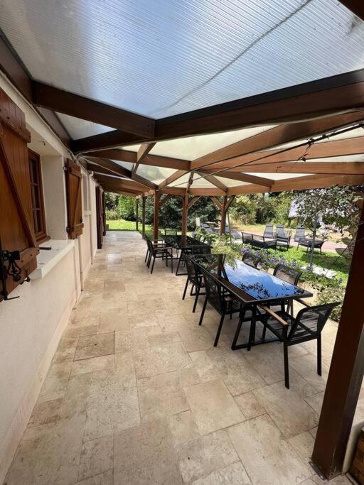 La Cle Des Champs - Les Grais 1H10 De Paris Villa Bazoches-sur-le-Betz Ngoại thất bức ảnh
